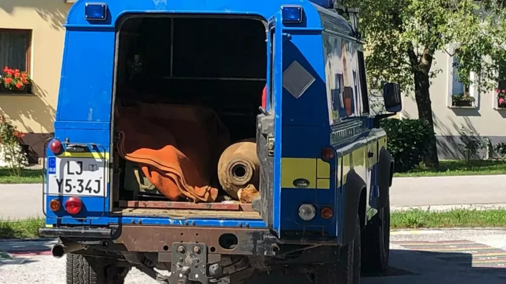 Prizor iz akcije, ki so jo izvedli v začetku meseca. / Foto: URSZR