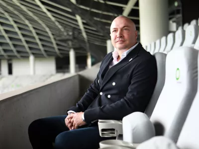 10.04.2026 -NK Olimpija, novi &scaron;portni direktor. Necat Aygun, Foto: Tomaž Skale