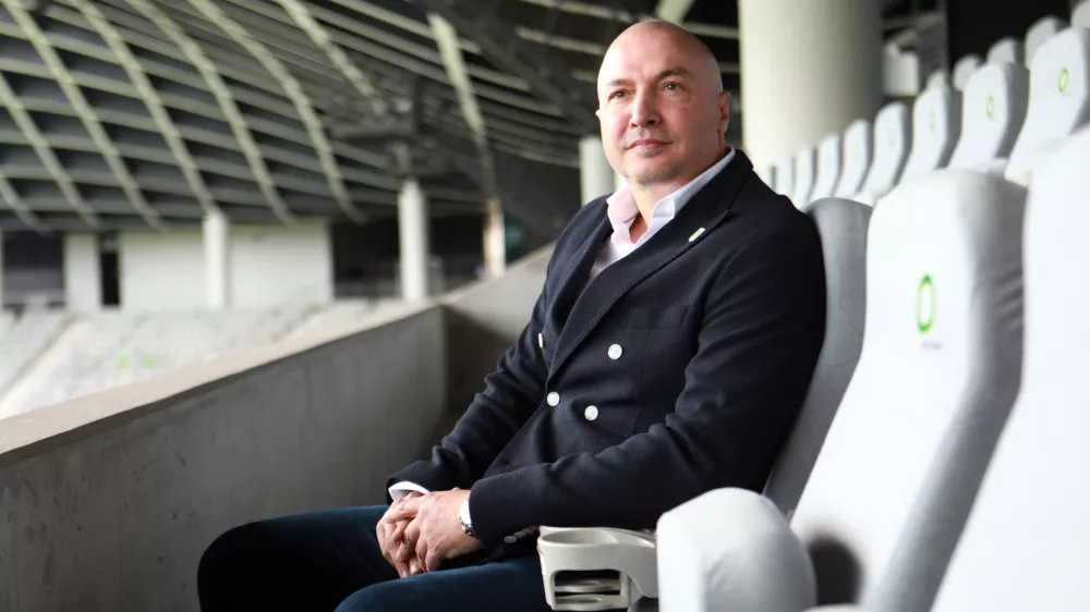 10.04.2026 -NK Olimpija, novi &scaron;portni direktor. Necat Aygun, Foto: Tomaž Skale