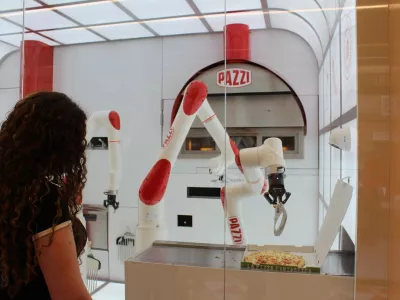 Robot pizza