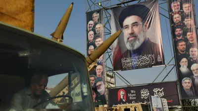 Iranian missiles are displayed next to a banner with a picture of Iran's Supreme Leader, Mojtaba Khamenei, on a street in Tehran, Iran, September 27, 2026. Majid Asgaripour/WANA (West Asia News Agency) via REUTERS ATTENTION EDITORS - THIS PICTURE WAS PROVIDED BY A THIRD PARTY. ISRAEL OUT. NO COMMERCIAL OR EDITORIAL SALES IN ISRAEL. NO ACCESS FOR ISRAELI MEDIA. NO USE BBC PERSIAN. NO USE VOA PERSIAN. NO USE MANOTO. NO USE IRAN INTERNATIONAL. NO USE RADIO FARDA. DIGITAL: NO USE BBC PERSIAN. NO USE VOA PERSIAN. NO USE MANOTO. NO USE IRAN INTERNATIONAL. NO USE RADIO FARDA.