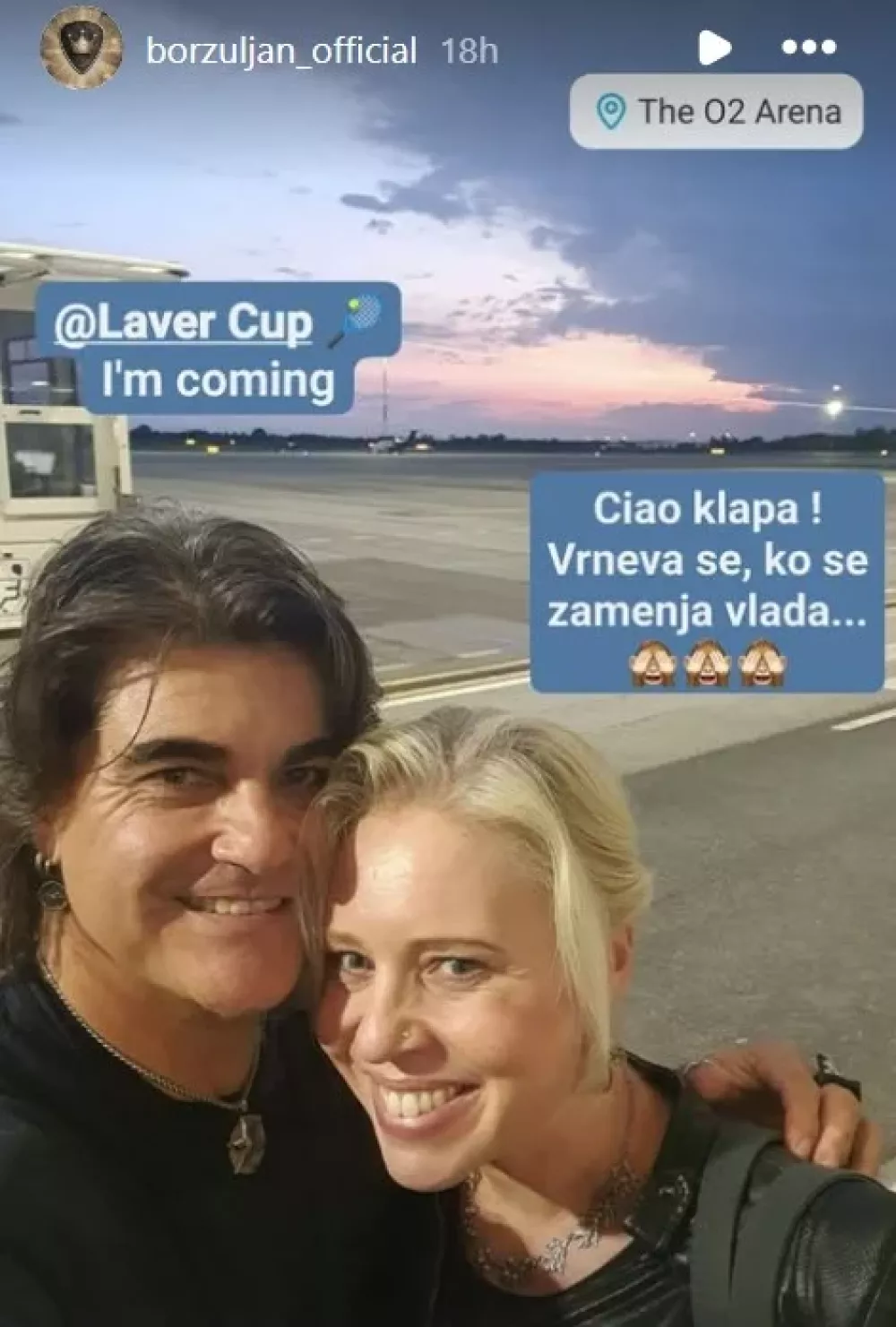 Bor Zuljan in Ur&scaron;ka Klakočar Zupančič sta jo popihala v London in naj bi se vrnila, ko bo padla Jan&scaron;eva vlada. A to seveda že v začetku ni bilo zelo verjetno. Ženski del dueta bo moral najprej &scaron;e na lokalne volitve.  