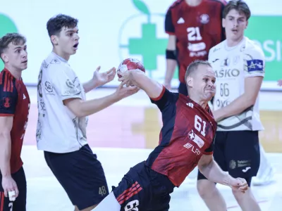 Sta&scaron; Skube- 20.09.2026 - rokomet - Grosist Slovan: Celje Pivovarna La&scaron;ko//FOTO: Jaka Gasar