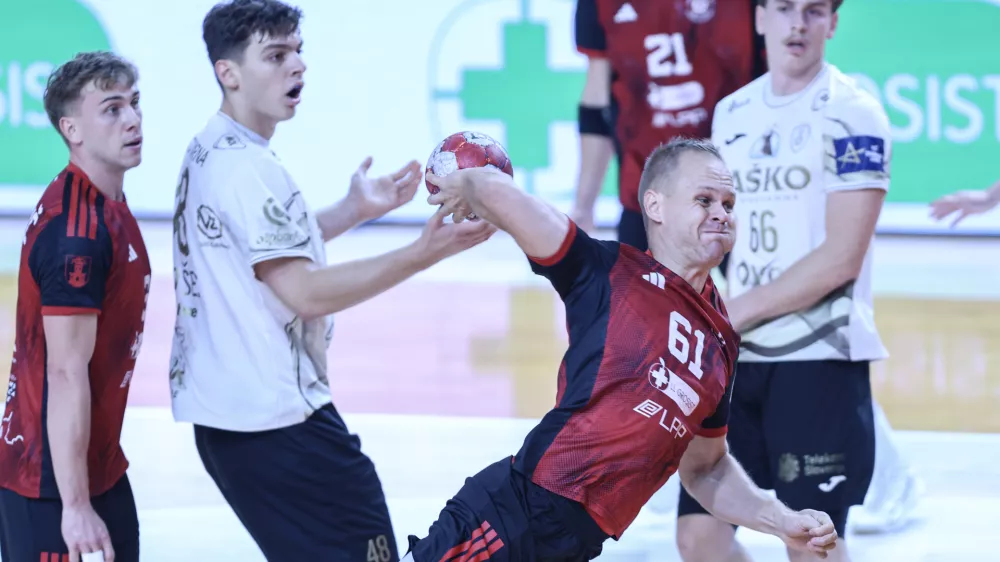 Sta&scaron; Skube- 20.09.2026 - rokomet - Grosist Slovan: Celje Pivovarna La&scaron;ko//FOTO: Jaka Gasar