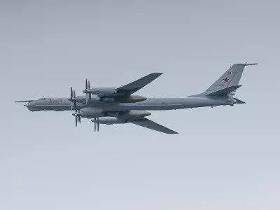 Ruski bombik Tu-95, 2021. Foto: Profimedia 