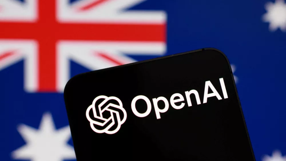 OpenAI logo and Australia flag are are seen in this illustration taken, September 28, 2026. REUTERS/Dado Ruvic/Illustration