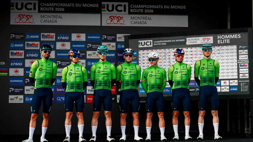 2026 UCI Road World Championships Montreal Canada - Men Elite Road Race - Brossard - Montreal 273,1 km - 27/09/2026 - Slovenia - photo Luca Bettini/SprintCyclingAgency&copy;2026