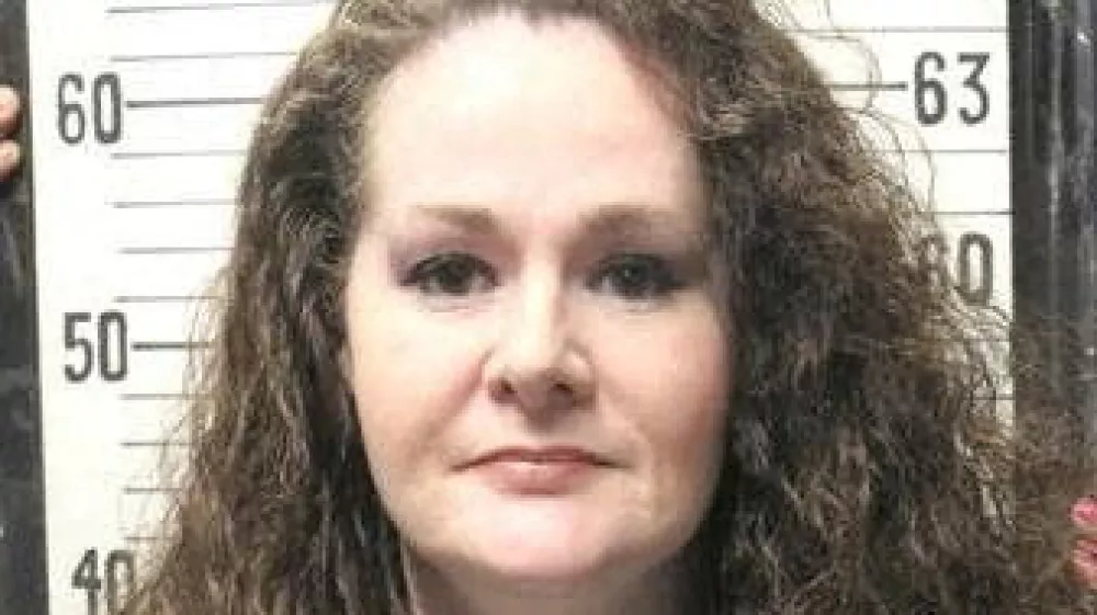 Death row inmate Christa Pike, held at Riverbend Maximum Security Institution (RMSI) in Tennessee and convicted of murdering a schoolmate three decades ago, who is due to be executed by lethal injection on September 30, 2026 is shown in this 2023 Tennessee Department of Correction booking photograph. Tennessee Department of Correction/Handout via REUTERS  ATTENTION EDITORS - THIS IMAGE WAS PROVIDED BY A THIRD PARTY. QUALITY FROM SOURCE.