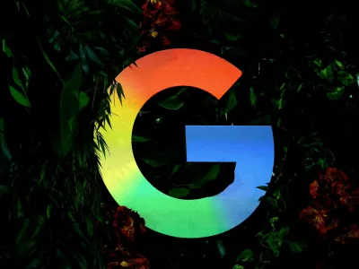 FILE PHOTO: The Google logo is displayed during a press conference in Berlin, Germany, November 11, 2025. REUTERS/Lisi Niesner/File Photo