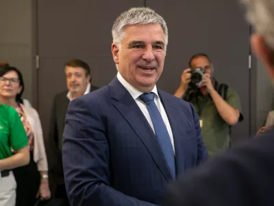Marko Lotrič1.6.2026 - predstavitev kandidata za ministra za izobraževanje, znanost in mladino Boruta Rončevića pred pristojnim odborom DZFoto: Luka Cjuha