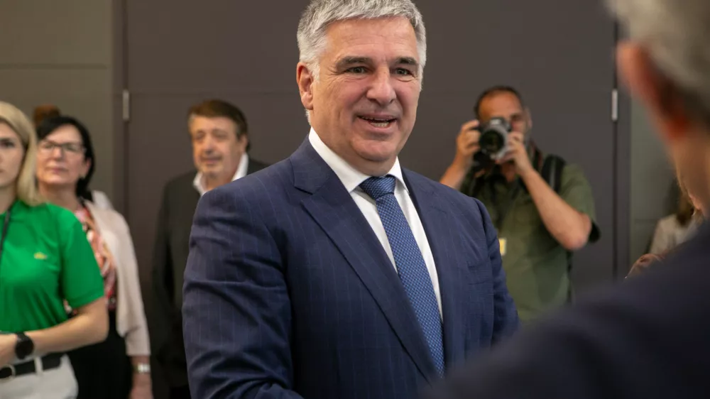 Marko Lotrič1.6.2026 - predstavitev kandidata za ministra za izobraževanje, znanost in mladino Boruta Rončevića pred pristojnim odborom DZFoto: Luka Cjuha