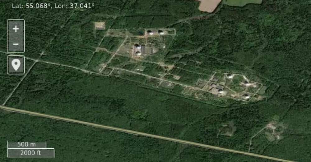 Bunker serepuhiv-15. Fotografija je nastala lani. / Foto: Nasa