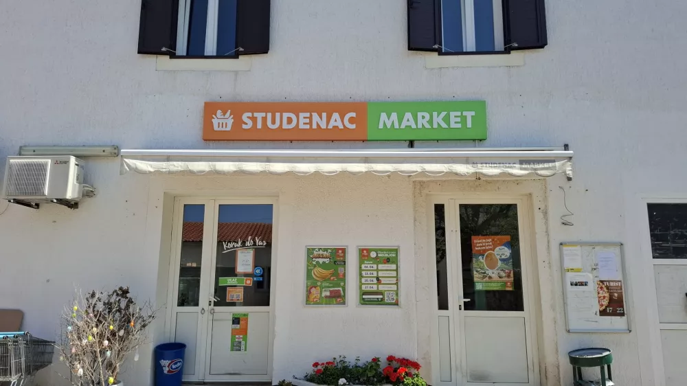 15.8.2025 Studenac market - trgovina Hrva&scaron;kaFoto: Luka Cjuha