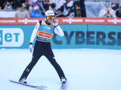 Domen Prevc- 27.03.2026 - smučarski skoki - zaključek skakalne sezone v Planici - smučarski poleti - Planica 2026//FOTO: Jaka Gasar
