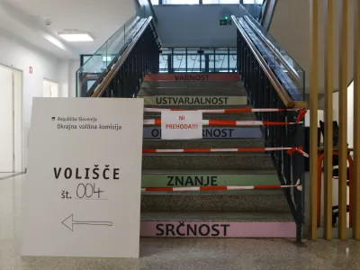 22.3.2026 - volitve v državni zbor 2026 - parlamentarne volitve 2026 - voli&scaron;čeFoto: Luka Cjuha