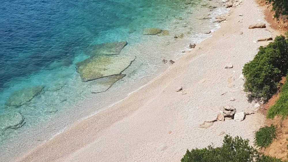 plaža, hrva&scaron;ka, morje