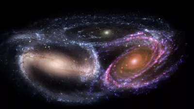 Večina planetov in galaksij ne vidimo, tudi z najsodobnej&scaron;imi tehnologijami ne.