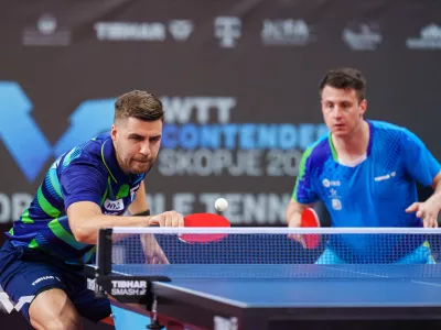 Darko Jorgić in Deni Kožul sta že bila mladinska evropska prvaka. Na domačem prvenstvu bi si želela naziv ponoviti &scaron;e med elito. Foto: worldtabletenni.com
