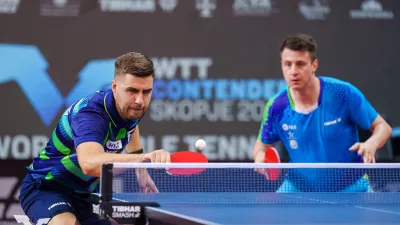 Darko Jorgić in Deni Kožul sta že bila mladinska evropska prvaka. Na domačem prvenstvu bi si želela naziv ponoviti &scaron;e med elito. Foto: worldtabletenni.com