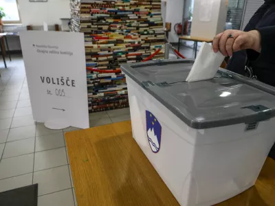 22.3.2026 - volitve v državni zbor 2026 - parlamentarne volitve 2026 - voli&scaron;čeFoto: Luka Cjuha