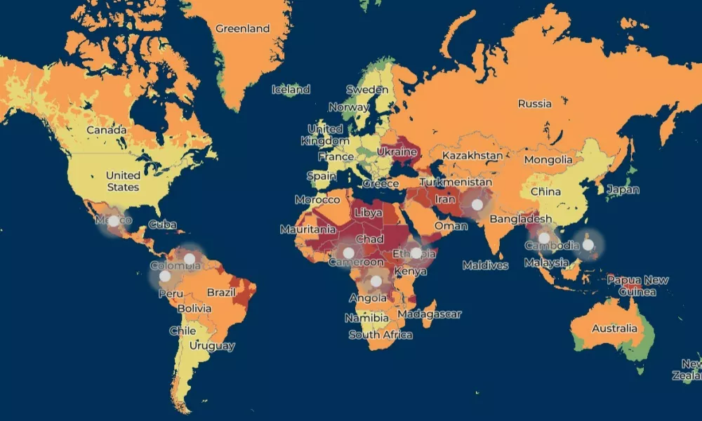 World Risk Map
