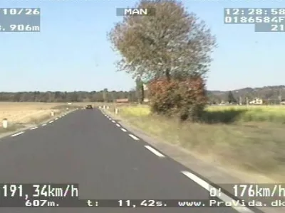 Mariborska policista sta na sistem provida ujela veliko prehitrega voznika. 