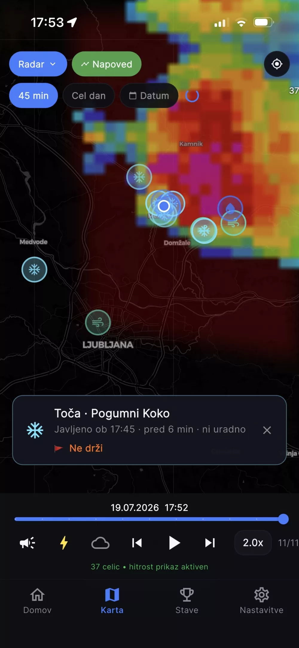 Namesto da bi gledal vremensko napoved, je razvil svojo