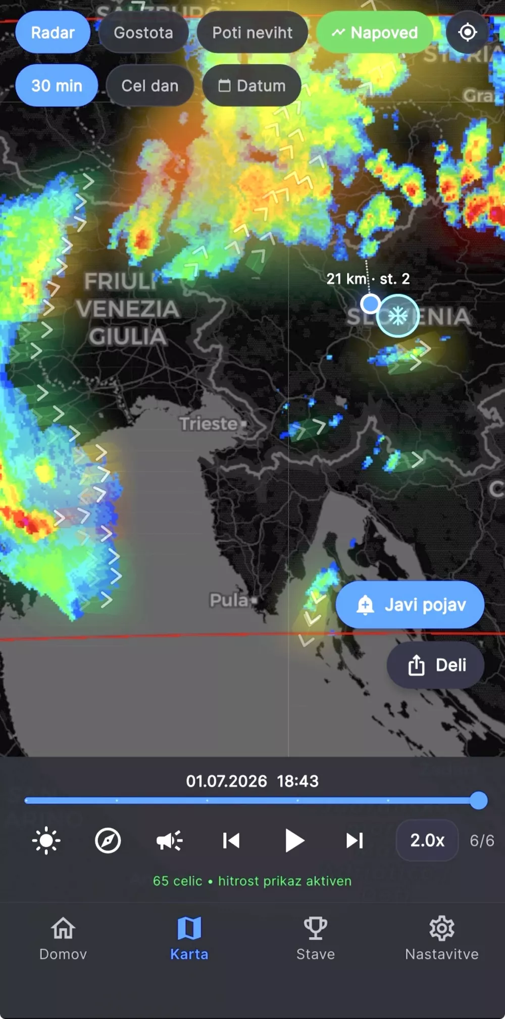 Namesto da bi gledal vremensko napoved, je razvil svojo