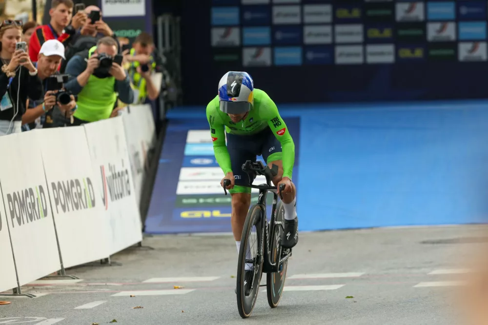 07.10.2026.  Primož Roglič. Člani Evropsko prvenstvo v kolesarstvu Slovenijaz 2026. &Scaron;enčur. 