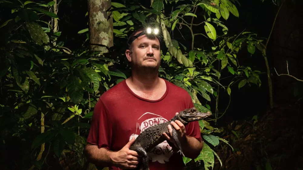Conservation ecologist and Rolex National Geographic Perpetual Planet Explorer Matt Shirley. (Photo by Robin Hammond/National Geographic) / Foto: National Geographic/robin Hammond