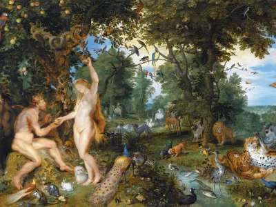 Rajski vrt s padcem človeka (Jan Brueghel starej&scaron;i in Peter Paul Rubens) / Foto: Wikipedia