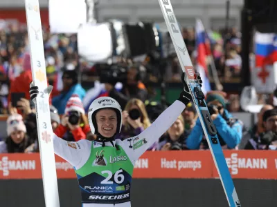Peter Prevc24.03.2024 - finale svetovnega pokala v poletih Planica 2024 - nedeljaFOTO: LUka Cjuha / Foto: Luka Cjuha
