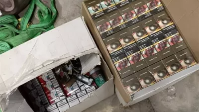 Blizu Reke so odkrili nezakonito tovarno cigaret