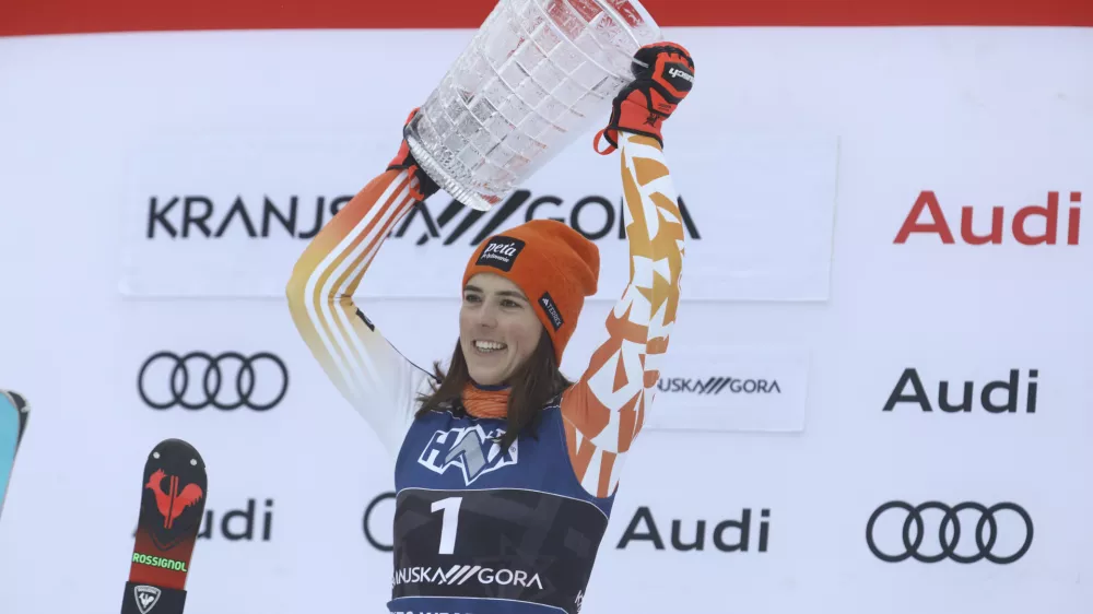 Petra Vlahova- 07.01.2024 - Kranjska Gora - 60. Zlata lisica 2024 - svetovni pokal v alpskem ženskem smučanju &ndash; slalom - //FOTO: Luka Cjuha