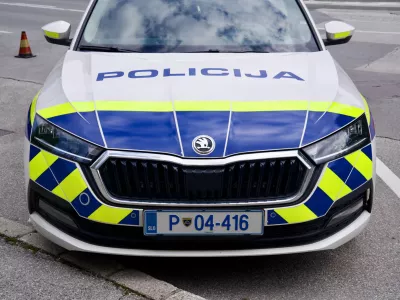 Policisti so imeli veliko dela. Slika je simbolična.