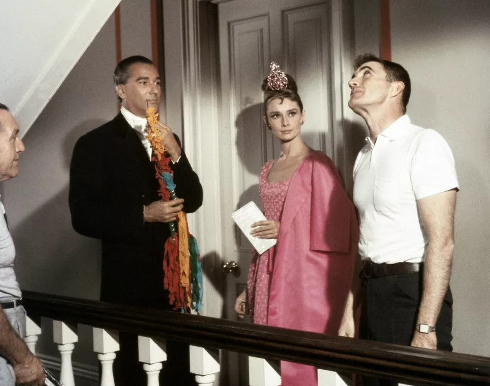 Audrey Hepburn, "Breakfast at Tiffany's" (1961) Paramount / File Reference # 34082-371THA,Image: 586356714, License: Rights-managed, Restrictions: For Editorial Use Only -, Model Release: no, Pictured: Audrey Hepburn 