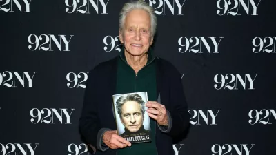 NEW YORK, NEW YORK - OCTOBER 06: Michael Douglas poses for a photo during Michael Douglas In Conversation: One Helluva Ride at 92NY on October 06, 2026 in New York City. Mike Coppola,Image: 1141092650, License: Rights-managed, Restrictions:, Model Release: no 