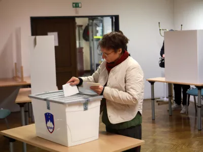 06.10.2026 - predčasne volitve, referendumFoto: Tomaž Skale