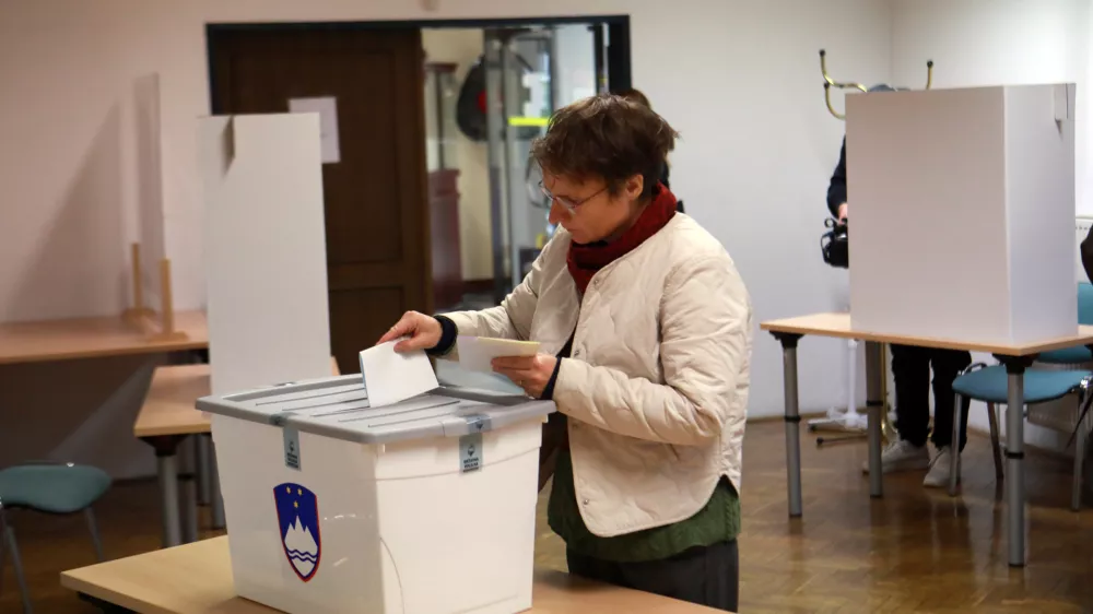 06.10.2026 - predčasne volitve, referendumFoto: Tomaž Skale