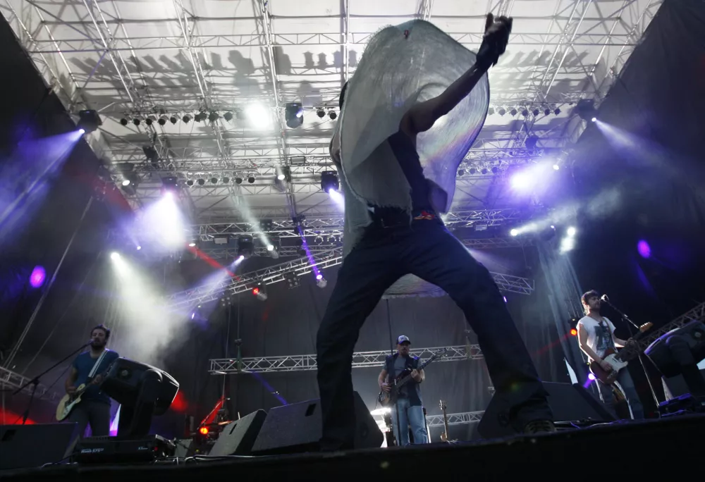 Goran BareSchengenfest - Vinica, Bela Krajinahrva&scaron;ka rock'n'roll institucija Majke//FOTO: Tomaž Skale