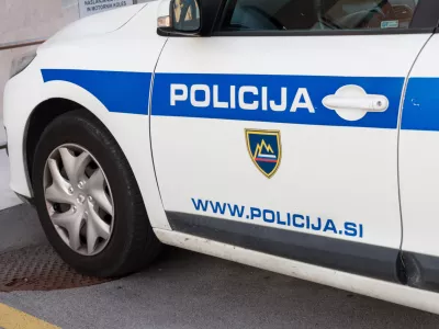 Avtomobil slovenske policije. Slika je ilustrativna. / Foto: iStock