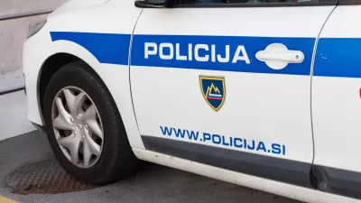 Avtomobil slovenske policije. Slika je ilustrativna. / Foto: iStock
