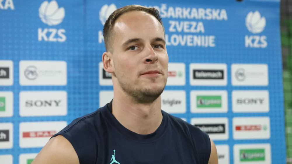 Klemen Prepelič28.07.2025 - ko&scaron;arkarska reprezentanca Slovenije - priprave na Evropsko prvenstvoFoto: Luka Cjuha