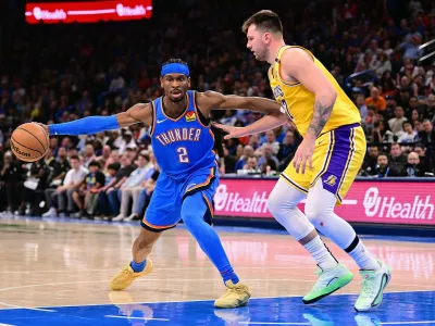 Shai Gilgeous-Alexander, luka doncic, ko&scaron;arka, liga nba