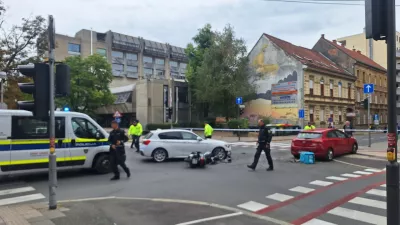Nesreča v sredi&scaron;ču Maribora