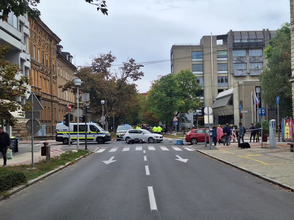 Nesreča v sredi&scaron;ču Maribora