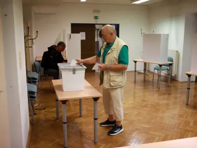 06.10.2026 - predčasne volitve, referendumFoto: Tomaž Skale