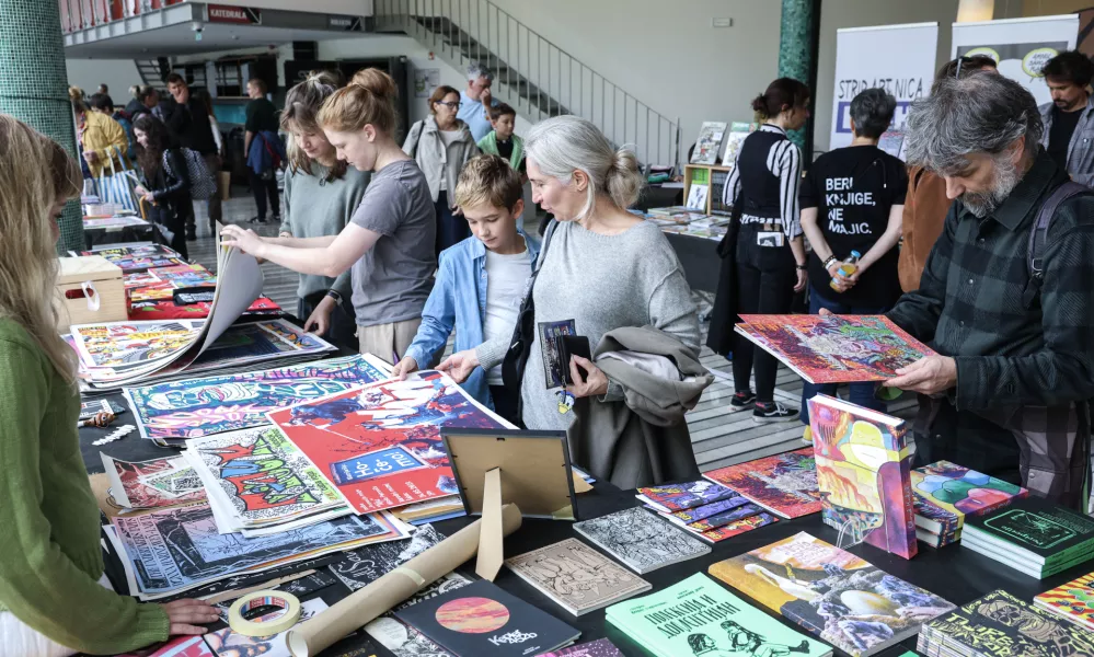 - 10.10.2026 - sejem stripov, Kino &Scaron;i&scaron;ka - strip//FOTO: Jaka Gasar
