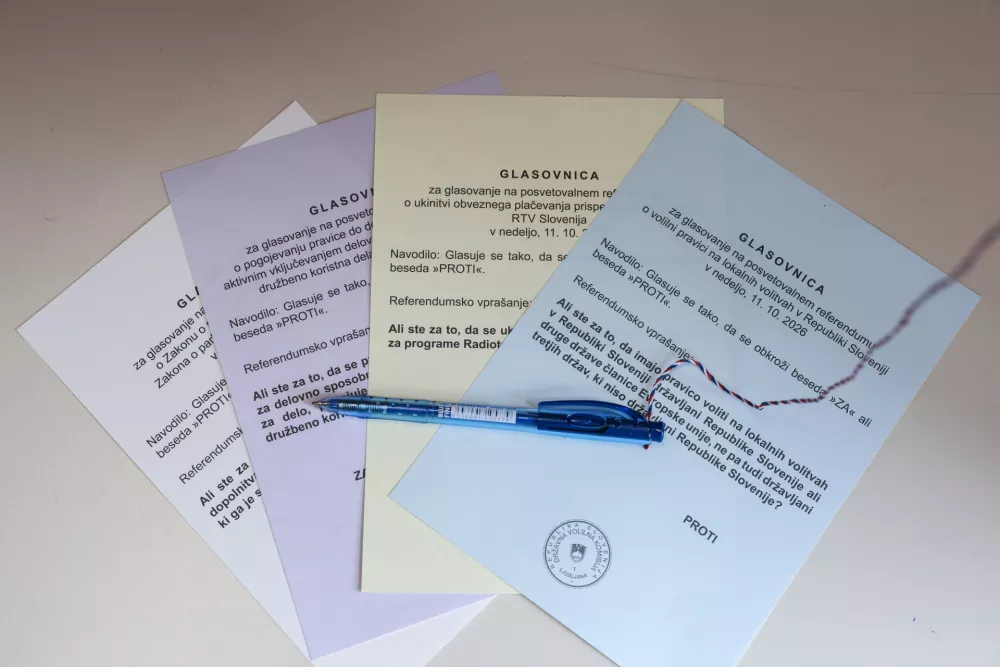 - 11.10.2026 - referendum o politični policiji in treh posvetovalnih referendumih - O&Scaron; Rihard Jakopič//FOTO: Jaka Gasar