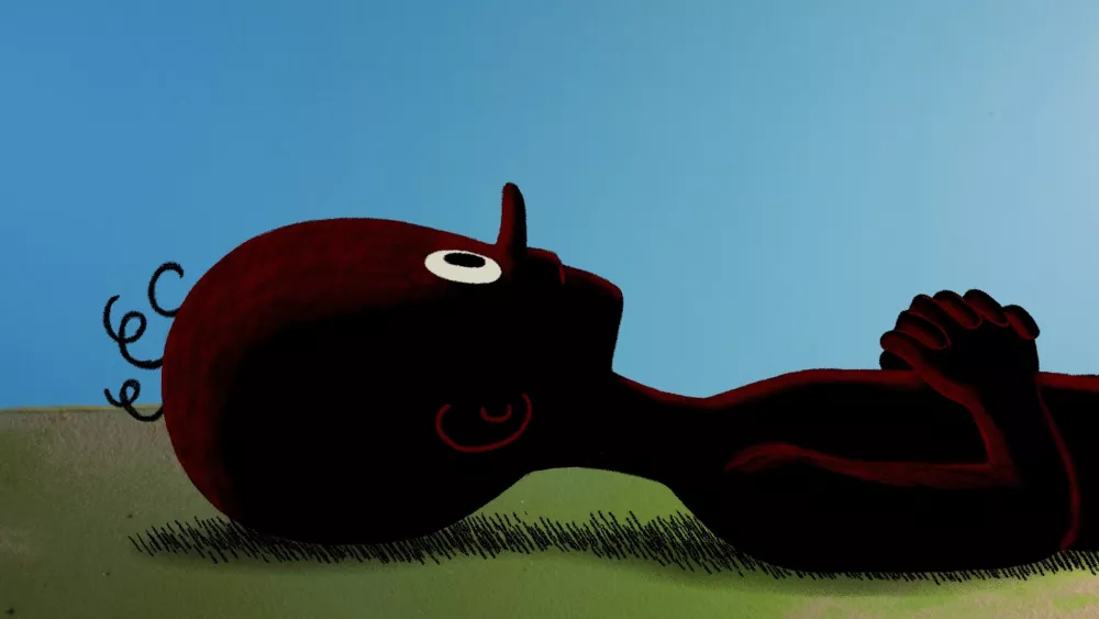 Režiser in animator Gregor Mastnak je posnel kratki animirani film Nemogoč otrok. Zgodba se prične zvečer, ko utrujeni oče nemirnemu sinu pripoveduje pravljico za lahko noč, legendo o izvoru njihovega rodu: &raquo;Pred davnimi časi je krdelo ljudi živelo karseda udobno, cele dneve so počivali. Potem se je mlademu paru rodil otrok z nenavadno veliko glavo. In miru je bilo konec...&laquo;. F arhiv FSF